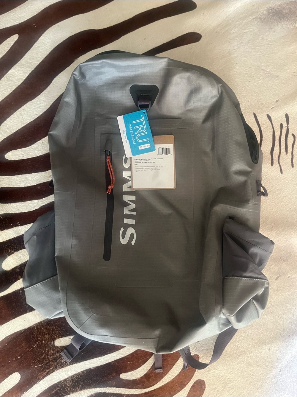 SIMMS Dry Creek Z Backpack NWT Light Gray - Picture 6 of 10